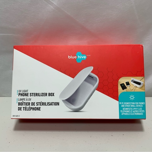Blue Hive UV Light Phone Sterilizer Box BNIB - Picture 1 of 10